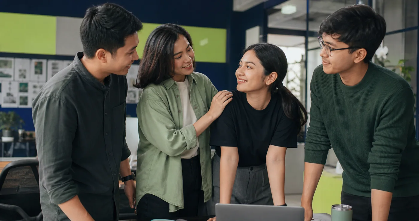Tim Zando saling mendukung untuk bekerja lebih baik